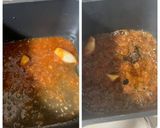 絶品ソース☆ BBQ味の骨付き鶏もも焼き作り方6写真