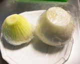 超楽々　新玉ねぎの丸ごと洋風煮作り方1写真