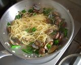 あさりと菜の花のパスタ（ボンゴレビアンコ作り方6写真