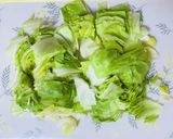 ＊簡単一品＊さっぱりレタスの甘酢和え作り方1写真