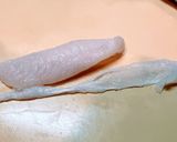 釣って来たフグの身皮を引く作り方6写真