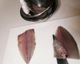 鯵の姿盛り（シマアジ）作り方12写真