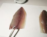 鯵の姿盛り（シマアジ）作り方15写真