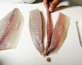 鯵の姿盛り（シマアジ）作り方16写真