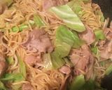 カレー風味の焼きそば（クミン入り）作り方2写真