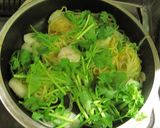 パクチー焼きそば作り方8写真