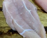 ササミ蓮根巻きの照り焼き作り方2写真