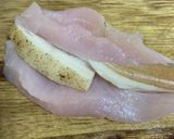 ササミ蓮根巻きの照り焼き作り方3写真