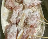 ササミ蓮根巻きの照り焼き作り方6写真