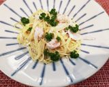 魚介の生クリームパスタ作り方7写真