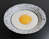 豆乳ヨーグルトと黄桃でフェイク目玉焼き作り方3写真