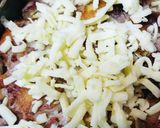 四角いお好み焼き●米粉の豚玉チーズ焼き作り方3写真