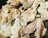 四角いお好み焼き●米粉の豚玉焼き作り方1写真
