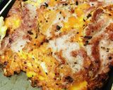 四角いお好み焼き●米粉の豚玉焼き作り方3写真