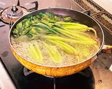 小松菜と油揚げの炒めもの作り方2写真