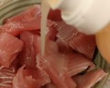 マグロのもろみ照り焼き。作り方2写真