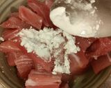 マグロのもろみ照り焼き。作り方3写真