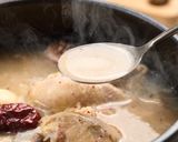 簡単♪丸鶏の薬膳塩で食べる参鶏湯作り方6写真