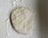 揚げパン&揚げ卵で朝食作り方1写真