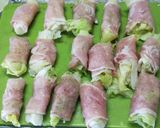 レタス豚肉巻き★お弁当★帰宅の遅い家族用作り方5写真