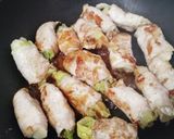 レタス豚肉巻き★お弁当★帰宅の遅い家族用作り方8写真