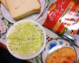 卵コロッケカリーサンド作り方1写真