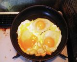 簡単☆アーリオ・オーリオの目玉焼き作り方2写真