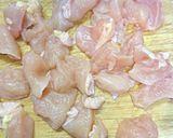 うどんスープで激ウマ♪鶏むね肉の唐揚げ作り方1写真