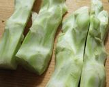 ブロッコリーの茎のぬか漬け作り方1写真
