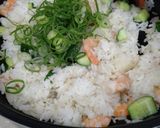 ボイル海老とパクチーのチャーハン作り方5写真