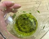 エビアボカドとトマトのジェノベーゼパスタ作り方5写真