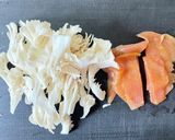 スモークサーモンと白舞茸のクリームパスタ作り方2写真