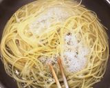 ワンパンで簡単！つなつなめんたいパスタ作り方2写真