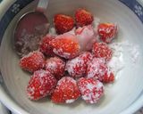 レンジでちょこっと ♥いちごソース♥作り方2写真