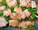 簡単！旨い！鶏もも肉ピーマンごまオイ炒め作り方4写真