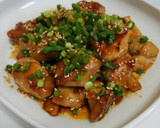 簡単！旨い！鶏もも肉ピーマンごまオイ炒め作り方7写真