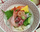 ぷりぷり海鮮丼〜♪作り方6写真