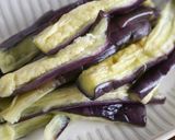 丸ごとレンジで♪ジューシー茄子の薬味和え作り方6写真
