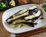丸ごとレンジで♪ジューシー茄子の薬味和え作り方7写真