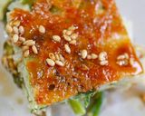 餃子を食べてる気分♪もやしとニラのチヂミ作り方12写真