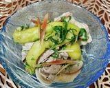 柚子胡椒と薬味でさっぱり！なすの豚しゃぶ作り方8写真