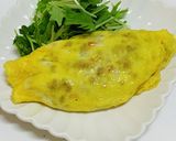 豚ひき肉でそぼろオムレツ作り方6写真
