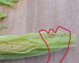 ヤングコーンの茹で方　ヒゲも食べます作り方9写真