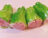 簡単♡丸ごとピーマンの肉詰め作り方4写真