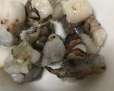 えびとさつまいもの炊き込みご飯作り方3写真