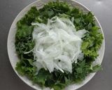 簡単焼肉サラダ。作り方5写真