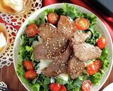 簡単焼肉サラダ。作り方7写真