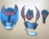 簡単キャラ弁☆仮面ライダーキバ作り方2写真