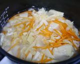 圧力鍋で簡単！白だしたけのこご飯作り方2写真