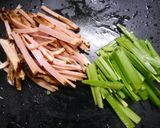 簡単！もやしのチャーシュー炒め作り方2写真